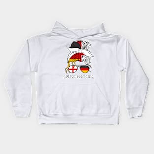 Deutsches Mädchen German Girl Germany England Deutschland Kids Hoodie